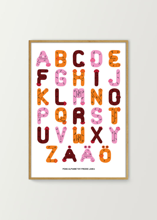 Penis Alphabet