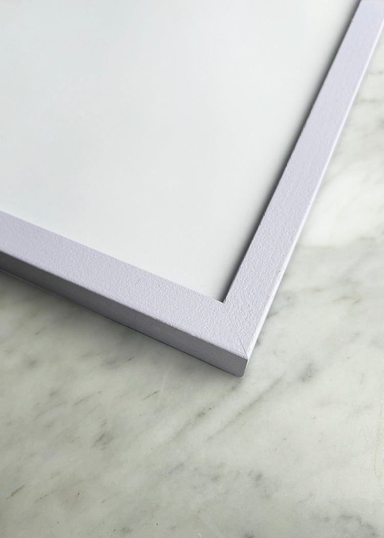 Cadre en bois violet