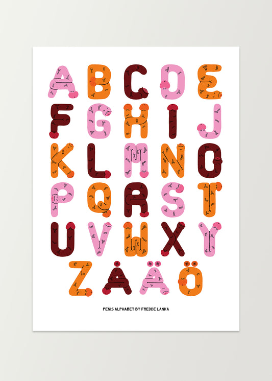 Alphabet du pénis