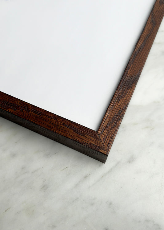 Dark oak frame